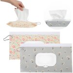 Kalanka - lot de 2 porte - lingettes réutilisables pour bébé - distributeur de lingettes humides - etui ... Kalanka - lot de 2 porte - lingettes réutilisables pour bébé - distributeur de lingettes humides - etui ...