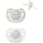 Kalanka - , lot de 2 sucettes pour bébé 6 / 18 mois, sucettes phosphorescentes, idéal nuit, avec tétine ... Kalanka - , lot de 2 sucettes pour bébé 6 / 18 mois, sucettes phosphorescentes, idéal nuit, avec tétine ...