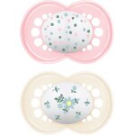 Kalanka - lot de 2 ttines en latex de caoutchouc naturel, a partir de 16 mois, avec ttine symtrique, ...