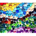 Kalanka - lot de 200 g de mosaïque en cristal de couleurs mélangées pour loisirs créatifs, cuisine, salle ... Kalanka - lot de 200 g de mosaïque en cristal de couleurs mélangées pour loisirs créatifs, cuisine, salle ...