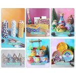 Kalanka - lot de 200 g de mosaïque en cristal de différentes couleurs, petites mosaïques pour loisirs ... Kalanka - lot de 200 g de mosaïque en cristal de différentes couleurs, petites mosaïques pour loisirs ...