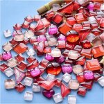 Kalanka - lot de 200 g de mosaïque en cristal de différentes couleurs, petites mosaïques pour loisirs ... Kalanka - lot de 200 g de mosaïque en cristal de différentes couleurs, petites mosaïques pour loisirs ...
