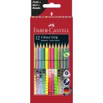 Kalanka - 201569 - set de crayons de couleur spécial, colour grip, étui de 12 pièces Kalanka - 201569 - set de crayons de couleur spécial, colour grip, étui de 12 pièces