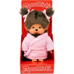Kalanka - 203802 - monchhichi fille originale en peignoir, peluche d'environ 20 cm en peluche marron Kalanka - 203802 - monchhichi fille originale en peignoir, peluche d'environ 20 cm en peluche marron