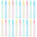 Kalanka - 20pcs bulles de savonmini tubes de bulles de savon - bâtons a bulles - jouets a bulles pour ... Kalanka - 20pcs bulles de savonmini tubes de bulles de savon - bâtons a bulles - jouets a bulles pour ...