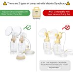 Kalanka - 21mm une unit de tterelle avec vanne et membrane pour les tire - lait medela ; remplacer ...