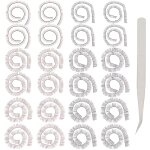 Kalanka - 24 pcs noir brun cils faux cils poupée cils bande eye make up accessoire ours oeil décoratif ... Kalanka - 24 pcs noir brun cils faux cils poupée cils bande eye make up accessoire ours oeil décoratif ...