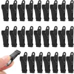Kalanka - 25 pcs pinces m�talliques, mini pince a ressort, pince de serrage, pinces crocodiles pour modelisme ...