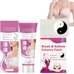 Kalanka - 2pcs breast enhancement cream + lot de 8 pansements d'augmentation mammaire, raffermissant ...