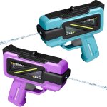 Kalanka - 2pcs pistolet a eau, pistolet a eau style spatial, water gun de style cyberpunk, pistolets ...