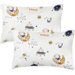 Kalanka - 2pcs taie d'oreiller bébé, taie d'oreiller bébé 40x60 tête animal 100% pur coton fermeture ... Kalanka - 2pcs taie d'oreiller bébé, taie d'oreiller bébé 40x60 tête animal 100% pur coton fermeture ...