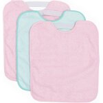 Kalanka - lot de 3 bavoirs impermables, 33x36 cm 90% coton - 10% polyester - bavoirs pour bbs de plus ...