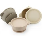 Kalanka - lot de 3 bols pour bébés avec ventouse bol en silicone anti - fuite et anti - dérapant avec ... Kalanka - lot de 3 bols pour bébés avec ventouse bol en silicone anti - fuite et anti - dérapant avec ...