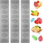 Kalanka - 3 pcs tapis a dentelle, moule silicone en forme de feuille, moule en silicone pour dentelle, ... Kalanka - 3 pcs tapis a dentelle, moule silicone en forme de feuille, moule en silicone pour dentelle, ...