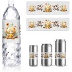 Kalanka - 30 feuille d'étiquettes pour bouteilles d'eau pour nouveau nés etiquettes autocollantes personnalisé ... Kalanka - 30 feuille d'étiquettes pour bouteilles d'eau pour nouveau nés etiquettes autocollantes personnalisé ...