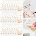 Kalanka - lot de 30 sacs de rangement pour lait maternel - 250 ml - jetables - avec bec verseur - pour ...