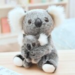 Kalanka - 30cm mignon peluche poupe maman koala avec bb koala jouets animal koala peluche pour enfants ...