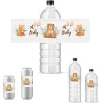 Kalanka - 30pcs etiquettes de bouteille dâ¿eau ours emballages de biberons pour fête prénatale autocollants ... Kalanka - 30pcs etiquettes de bouteille dâ¿eau ours emballages de biberons pour fête prénatale autocollants ...