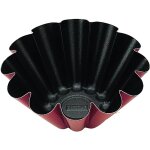 Kalanka - 355218 moule a brioche, acier, noir / rouge, 18 x 18 x 5 cm - kalanka Kalanka - 355218 moule a brioche, acier, noir / rouge, 18 x 18 x 5 cm - kalanka