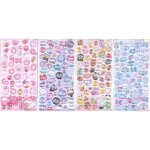 Kalanka - 4 ensembles d'autocollants sucr�s, autocollants 3d, autocollants d'animaux doux, colle acrylique ...