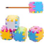 Kalanka - 4 pcs taille crayon, taille - crayon rubik's cube, manuel taille crayon coloré, taille crayon ... Kalanka - 4 pcs taille crayon, taille - crayon rubik's cube, manuel taille crayon coloré, taille crayon ...