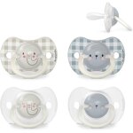 Kalanka - , lot de 4 sucettes pour bébé 6 / 18 mois, sucettes phosphorescentes, idéal nuit, avec tétine ... Kalanka - , lot de 4 sucettes pour bébé 6 / 18 mois, sucettes phosphorescentes, idéal nuit, avec tétine ...
