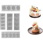 Kalanka - 5 pcs tapis a dentelle, moule silicone en forme de feuille, moule en silicone pour dentelle, ... Kalanka - 5 pcs tapis a dentelle, moule silicone en forme de feuille, moule en silicone pour dentelle, ...