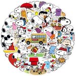 Kalanka - 50 autocollants mignons chien de dessin animé pour ordinateur portable, pare - chocs, planche ... Kalanka - 50 autocollants mignons chien de dessin animé pour ordinateur portable, pare - chocs, planche ...
