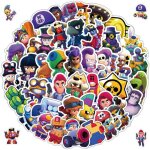 Kalanka - 50 pi�ces cartoon autocollants, autocollants pour enfants, autocollants en vinyle, autocollants ...
