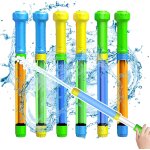 Kalanka - lot de 6 pistolets a eau pour enfants - pistolet pulvérisateur a grande portée - jouet de plage ... Kalanka - lot de 6 pistolets a eau pour enfants - pistolet pulvérisateur a grande portée - jouet de plage ...