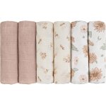 Kalanka - lot de 6 serviettes en mousseline pour bb 70 cm x 70 cm, en coton, absorbantes et respirantes ...