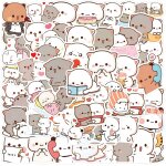 Kalanka - lot de 60 autocollants kawai chat pour voiture, ordinateur portable, téléphone, guitare, skateboard, ... Kalanka - lot de 60 autocollants kawai chat pour voiture, ordinateur portable, téléphone, guitare, skateboard, ...