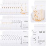Kalanka - lot de 60 sacs de conservation de lait maternel de 250 ml avec bec verseur anti - fuite, pour ...