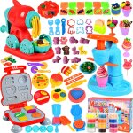 Kalanka - 71 pièces pâte a modeler pour enfants, jouet avec pâte à modeler, accessoires en pâte à modeler, ... Kalanka - 71 pièces pâte a modeler pour enfants, jouet avec pâte à modeler, accessoires en pâte à modeler, ...
