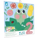 Kalanka - - 72 grosses gommettes rondes adaptes aux petites mains - ds 2 ans - 4 tableaux  remplir ...