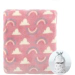 Kalanka - 75cmx100cm couverture confortable et moelleuse en laine chaude pour lit d'enfant bébé poussette ... Kalanka - 75cmx100cm couverture confortable et moelleuse en laine chaude pour lit d'enfant bébé poussette ...