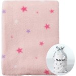 Kalanka - 75cmx100cm respirant doux et confortable peluche bébé fille couverture enfant en bas age literie ... Kalanka - 75cmx100cm respirant doux et confortable peluche bébé fille couverture enfant en bas age literie ...