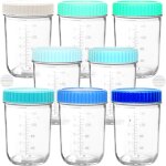 Kalanka - lot de 8 pot de conservation bebe en verre 250ml, petit pot bébé, repas de bébé boîtes de conservati ... Kalanka - lot de 8 pot de conservation bebe en verre 250ml, petit pot bébé, repas de bébé boîtes de conservati ...