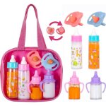 Kalanka - ® accessoires de poup�e pour b�b� - 6 accessoires dans un sac � langer - bouteille magique ...