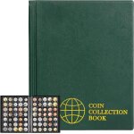 Kalanka - album de pices de monnaie 420 pochettes - 28x29 mm / 1, 1x1, 1 pouces livre de pices de monnaie ...