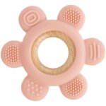 Kalanka - anneau de dentition en silicone et bois, 6 textures, sans bpa, a partir de 3 mois, stérilisable, ... Kalanka - anneau de dentition en silicone et bois, 6 textures, sans bpa, a partir de 3 mois, stérilisable, ...