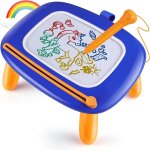 Kalanka - ardoise magique enfant, tableau à dessin magnétique d'écriture effaçable colorée avec pieds ... Kalanka - ardoise magique enfant, tableau à dessin magnétique d'écriture effaçable colorée avec pieds ...