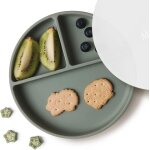 Kalanka - assiettes a succion pour bébés et jeunes enfants assiettes a séparation en silicone sans bpa ... Kalanka - assiettes a succion pour bébés et jeunes enfants assiettes a séparation en silicone sans bpa ...