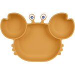 Kalanka - assiette ventouse pour bébé, assiette bebe silicone avec 3 compartiments, passe au lave - vaisselle ... Kalanka - assiette ventouse pour bébé, assiette bebe silicone avec 3 compartiments, passe au lave - vaisselle ...