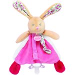 Kalanka - baby nat' - doudou lapin attache sucette poupi - 22 cm - peluche bébé rose avec attache tétine ... Kalanka - baby nat' - doudou lapin attache sucette poupi - 22 cm - peluche bébé rose avec attache tétine ...