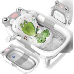 Kalanka - baignoire bebe baignoire pliable bb coussin support beignoire bb pliante pour bain douche ...