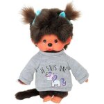 Kalanka - bandai - monchhichi - peluche - licorne 20 cm - 80331