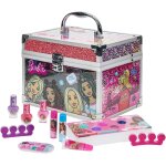 Kalanka - barbie maquillage pour enfants kit de maquillage comprenant brillant  lvres, vernis  ongles ...