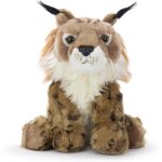 Kalanka - barrado peluche animaux sauvages premium (lynx)