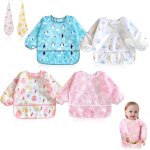 Kalanka - bavoirs bebe, lot de 6 bavoir manches longues bebe, avec 2 serviettes de toilette, bavoir imperméabl ... Kalanka - bavoirs bebe, lot de 6 bavoir manches longues bebe, avec 2 serviettes de toilette, bavoir imperméabl ...